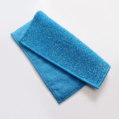 China Sustainable Colorful Super Absorbent Microfiber Wiping Cloth for sale