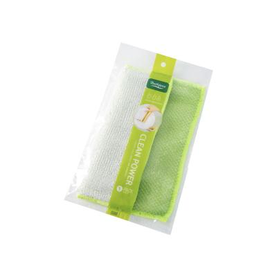 China Sustainable Towel Bamboo Kitchen Solid Color Lint Free Cloth Cleaning Cloth For Car for sale