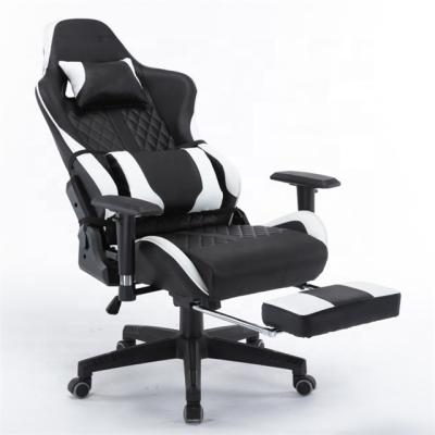 China Rotating 2022 Racing Ergonomic Cheap Modern Furniture Executive Office Computer Seat With Headrest Gaming Chairs Use For Gaming Games for sale