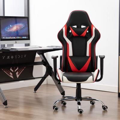 China Ergonomic Gaming Chair (Height) RUNDA Furniture High Computer Adjustable Custom Leather Back Office Chair for sale