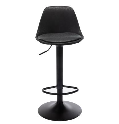 China Factory New Contemporary Bar Stool OEM ODM Modern Design PU Bar Chair Comfortable Leather Bar Stool for sale