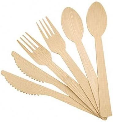 China Good Quality Disposable Wooden Cutlery Set Manufacturers Hot Selling Disposable Wooden Cutlery for sale