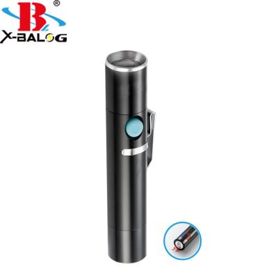 China USB Rechargeable Flashlight Daily Litting USB Charging Torch for sale