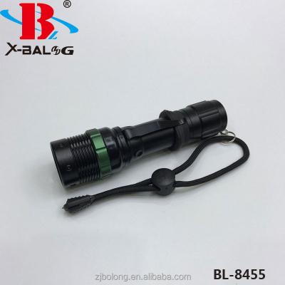 China Emergency police buzz rechargeable flashlight for sale