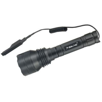 China Camper Hunting Rechargeable LED Flashlight Tactical Flashlight For Hunting for sale