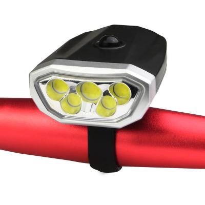 China COB Battery LED Bicycle Front Light BL-Q05D-5 for sale