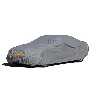 China Water Resistant Durable Vehicle Rain Cloth Cover Automobile Dust Clothing Cover Car Covers for sale