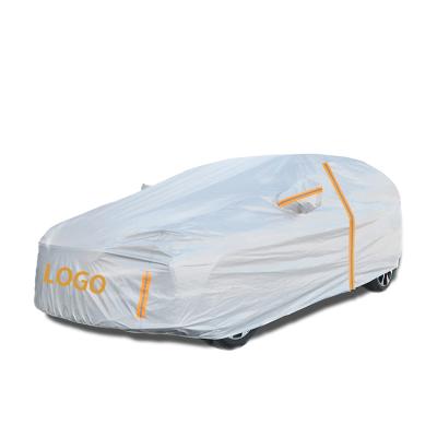 China Water Resistant Aluminized Car Cover Waterproof Car Protection Cover for sale