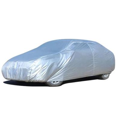 China Special Customized 210T Polyester Fabric Waterproof UV Dust Proof Car Cover for sale