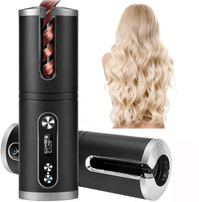 China Long Hair Iron Cordless Automatic Interrupt Hair Curler Curling Magic Wand For Hair Styling Japan Hair Roller Curling Iron Radio for sale