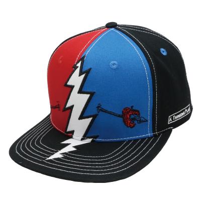 China COMMON Customize Embroidery Multi Color Flat Snap Back Match Hat With High Quality Hip Hop Hats For Men And Women for sale