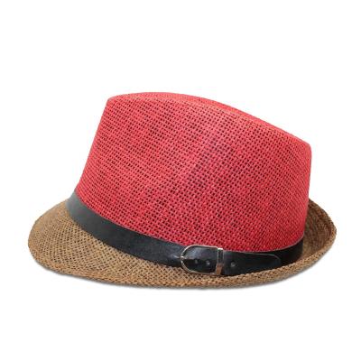 China Custom Wool Outdoor Men's Blank Rope 100% Factory Character Factory Ribbon Fedora Hats for sale