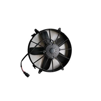 China 12V/24V 12in Truck Air Codintioner Condenser Fan Radiator Fan Cooling Universal for sale