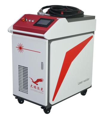 China Metal Welding Hot Sale 1000W 1500W 2000W Portable Fiber Laser Welder Channel Laser Welding Machine Price For Sale for sale