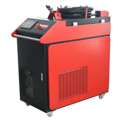 China Portable Stainless Steel Laser Derusting Machine Metal Rust Remover Container Laser Cleaning Machine for sale