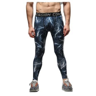 China Wholesale Men Anti-Static Quick Dry Gaiters Camouflage Jogger Pants Sports Men's Tights Compression for sale