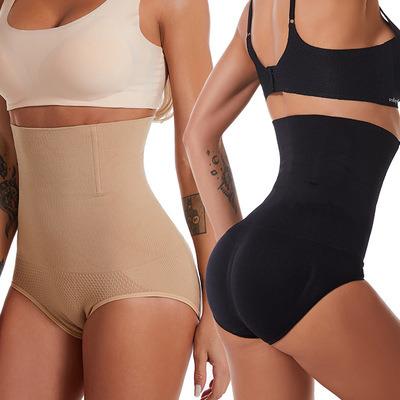 China Antibacterial Seamless Pants Women Postpartum Stomach Waist Restraint Body Shaping Underwear for sale