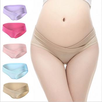 China Wholesale Antibacterial Maternity Pregnant Cotton Underwear Maternity Panties Panties for sale