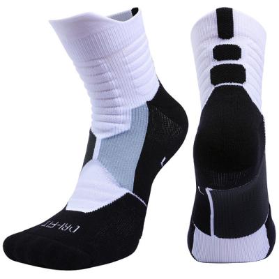 China Viable Wholesale Unisex Custom Private Label Sports Basketball Crew Cycling Socks For Women Mens for sale