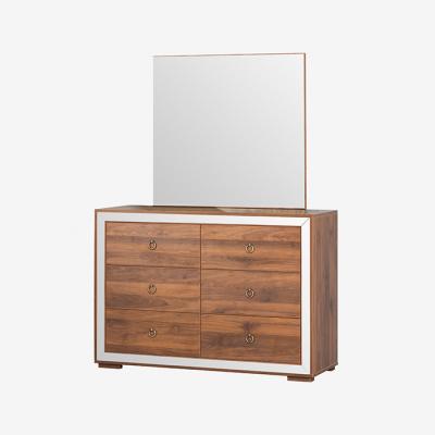 China China Factory Wholesale Elegant Durable Comfortable Mirror Bedside Table Hot Selling Large Modern Nightstand for sale