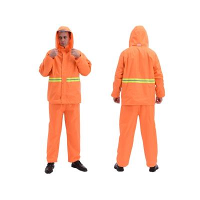 China 3D Cut Logo Custom Clothing Breathable Classic Three Dimensional Raincoat Waterproof Hi Vis Reflective for sale