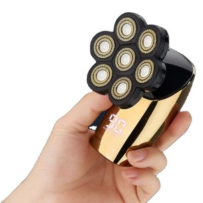 China Wholesale Seven Blades Customized Rechargeable 7 Pieces Hanging Washable Mens Electric Beard Hair Shaver for sale