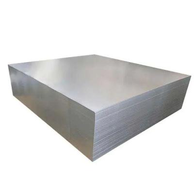 China 585mm Flat Steel Tin Coated Sheet Plate Paintability And Printability 0.41mm for sale