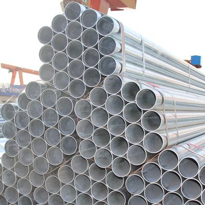 China 15mm Thickness Pre Galvanized Steel Tube Pipe Hot Dipped GI Round Tubing for sale