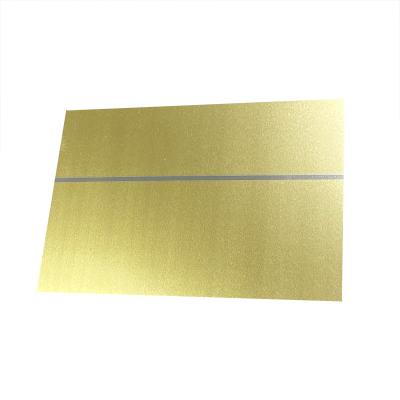 Cina Temperi il piatto della latta di Tin Plate Metal Sheet Electrolytic di colore dell'oro 3 per le latte dell'alimento in vendita