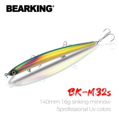 China 2022 Brand New Bearking Official New Arrival 14cm Crank Baits and Brand Lead 16g Pencil Snap Fishing Lures for sale