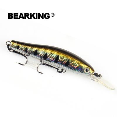 China BEARKING Wholesale 2022 Quality Mini Crank 70mm Hot Bait 5.8g 8 Colors Hanging Dive 1m Minnow Bait Hard Lure Zip-Small for sale