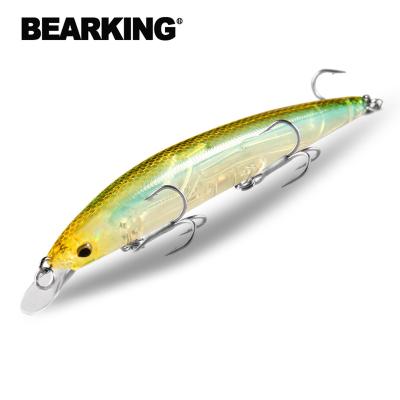 China BEARKING Top Fishing Lure Minnow Quality 12.8cm Crank Fishing Baits Floating Wobbler 128mm 14.8g for sale