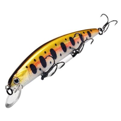 China New Brand New ABS Bearking 11cm 17g Dive 1.5m Weight System Long Mount PS Super Minnow Hard Bait Fishing Lures Wobblers for sale