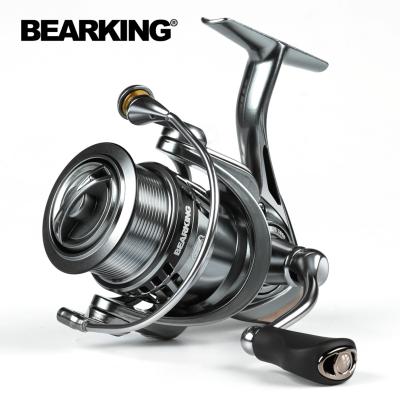 China LEFT HAND BEARKING Brand Zeus Series 9BB Stainless Steel Bearing 5.2:1 Fishing Reel Drag System 7Kg Spin Wheel Fishing Reel for sale