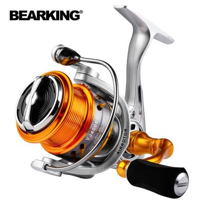 China LEFT HAND BEARKING Brand YJ Series 7BB Stainless Steel Bearing 6.2:1 Fishing Reel Drag System 33lbs Spin Wheel Fishing Reel for sale