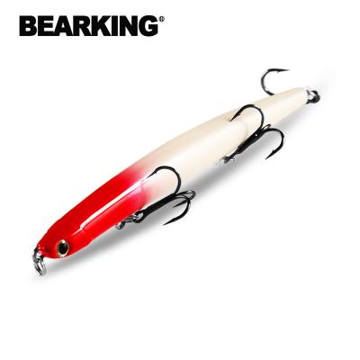 China 2017 Bearking Fishing Tackle Hot Mock Fishing Lures New Minnow 4mixed Colors Hard Bait, Pencil Bait 11cm 12g, Sinking IMA for sale