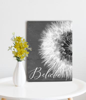 China Modern Waterproof+ECO-Friendly Wall Art Decoration Painting Dandelion Flower Painting for sale