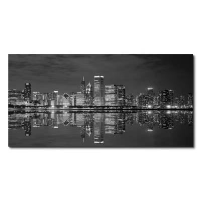 China HLJ Modern Black And White Landscape Canvas Print Wall Painting For Custom Size for sale