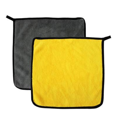 China 1000gsm Microfiber Car Wash Quick Dry Cloth 1200gsm Microfiber Car Drying Towel for sale