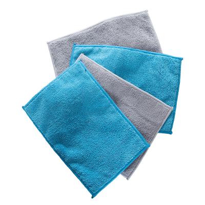 China Household Eco-friendly Microfiber Kitchen Towel Natural Thickened Double-Sided Bamboo Cleaning Cloth Wholesale Hypoallergenic for sale