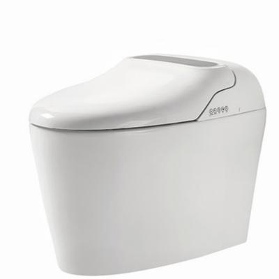 China Double-Flow Sanitary Ware Ceramic Flush Vacuum System Smart Toilet For Sale for sale