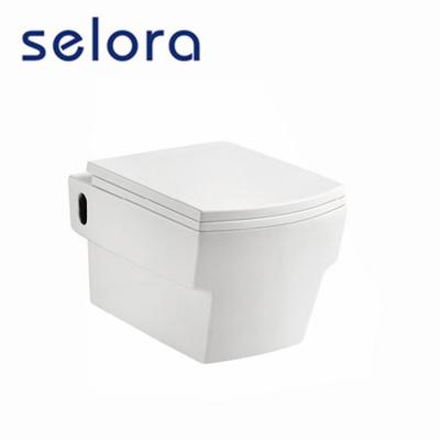 China WH-005R popular porcelain sanitary ware wall hung cabinet bathroom toilet bowl wall ceramic toilet bowl for sale