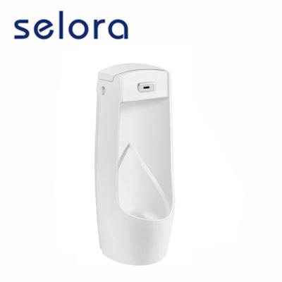 China New sensor urinal! Public Urinal Manufacturers Floor Standing Induction Water Leakage Automatic Urinal for sale