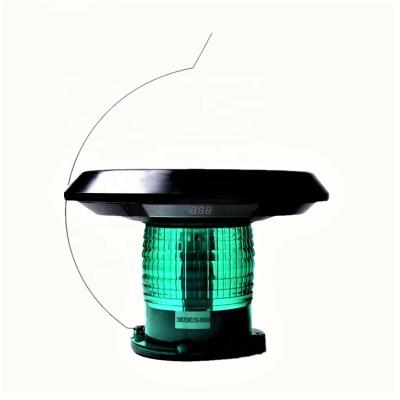 China Marine Beacon 7~10NM 256 IALA Rhythms Buoy Navigation Lighting Solar Powered Led Marine Lantern Best Price for sale