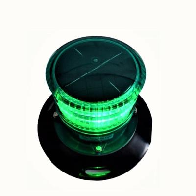 China Light Motorless Led Signal 3NM Marine Navigation Light Solar Navigation Barge Dredger Boat for sale