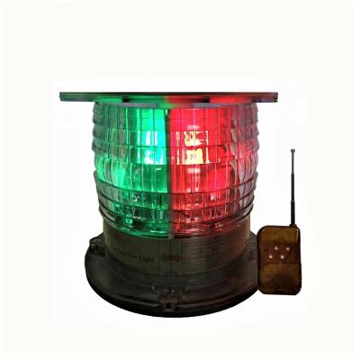 China Boat Doublewise Solar Mutl-function LED Boat Marine Harbor Straight Navigation Signal Lights for sale