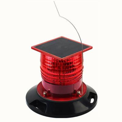 China PC Low Price L810 Tower Crane Aircraft Obstacle Solar Powered LED Aviation Obstruction Light for sale