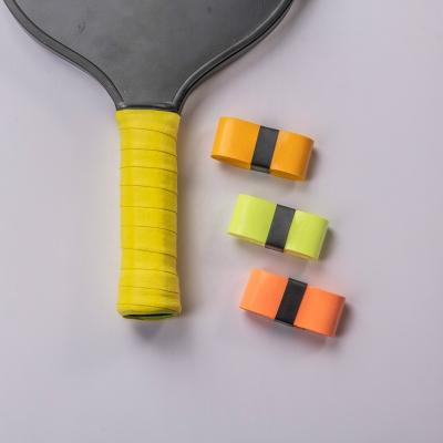 China Non-woven+polyurethane multicolor absorbent pickleball grip tacky overgrip accept customized logo for sale