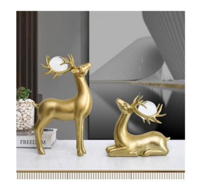 China China made in china home open creative deer ornaments living room wine cabinet cabinet decorations for sale