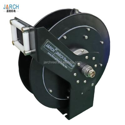 China Black Telecommunication 32A Cables Reel Automatic Retractable 16A Cable Reel for sale